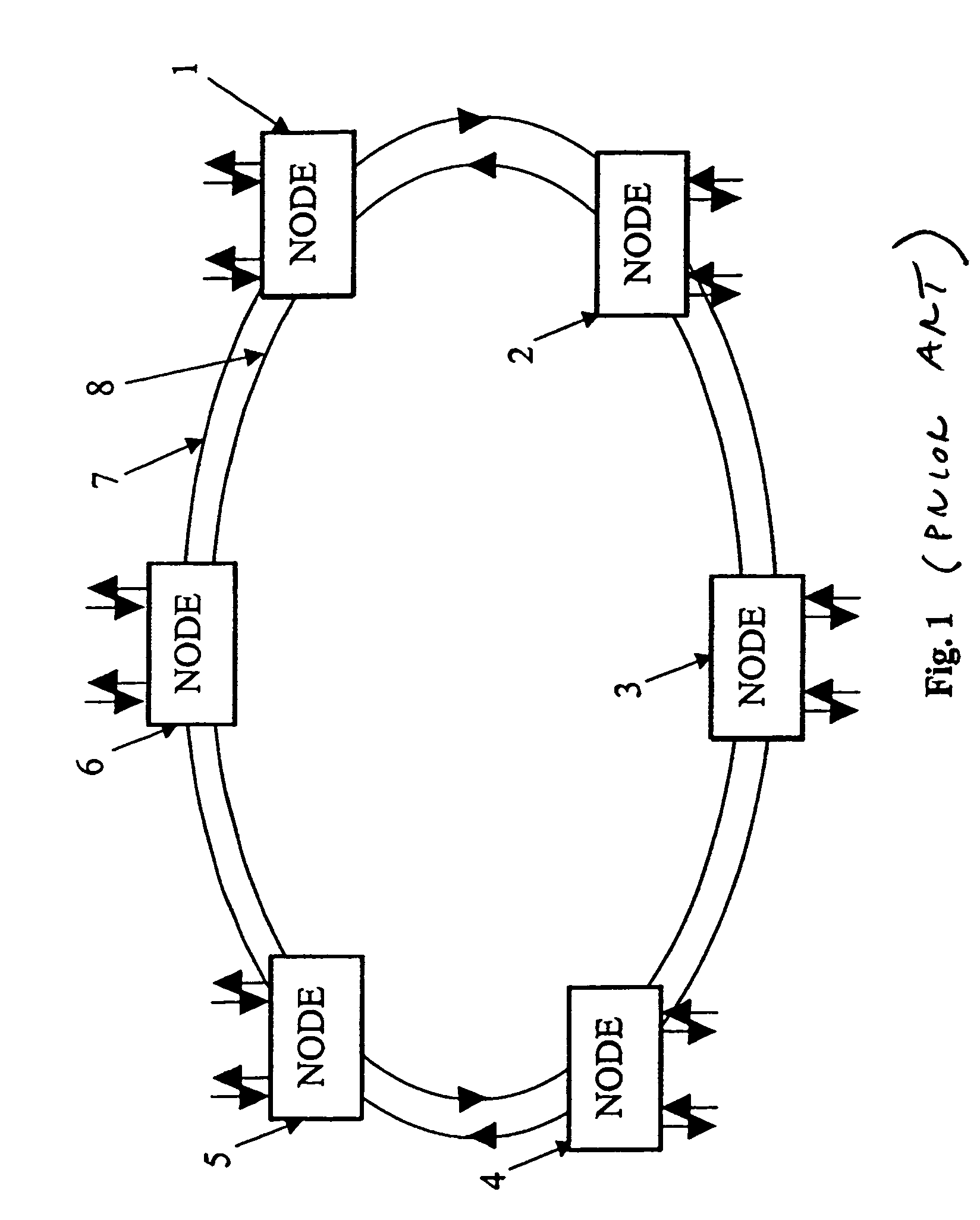 Optical filtering by using an add-drop node