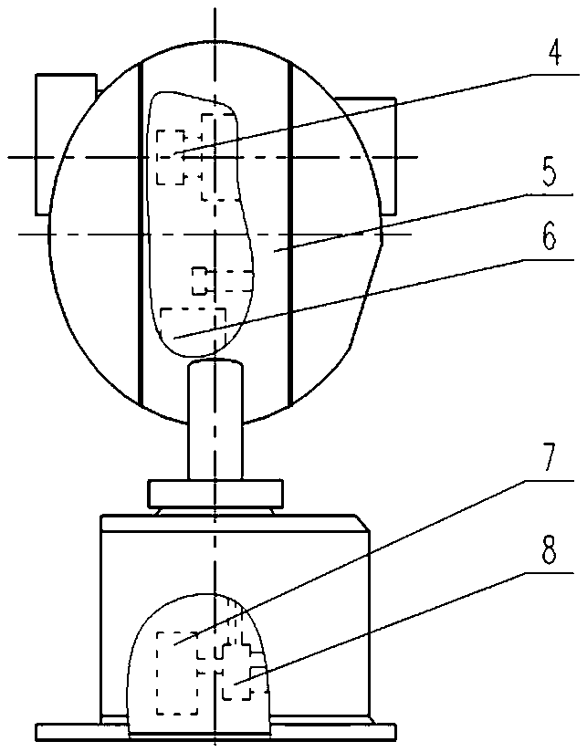 Novel airport runway foreign object assisted positioning device and positioning method