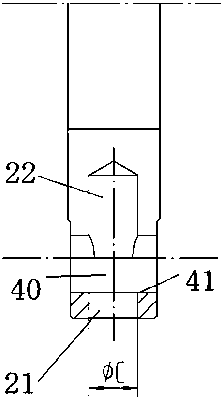 Spring fixing structure of rolling rotor compressor and rolling rotor compressor