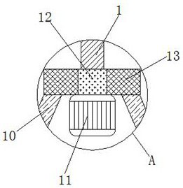 Laser measuring instrument bracket convenient in angle regulation
