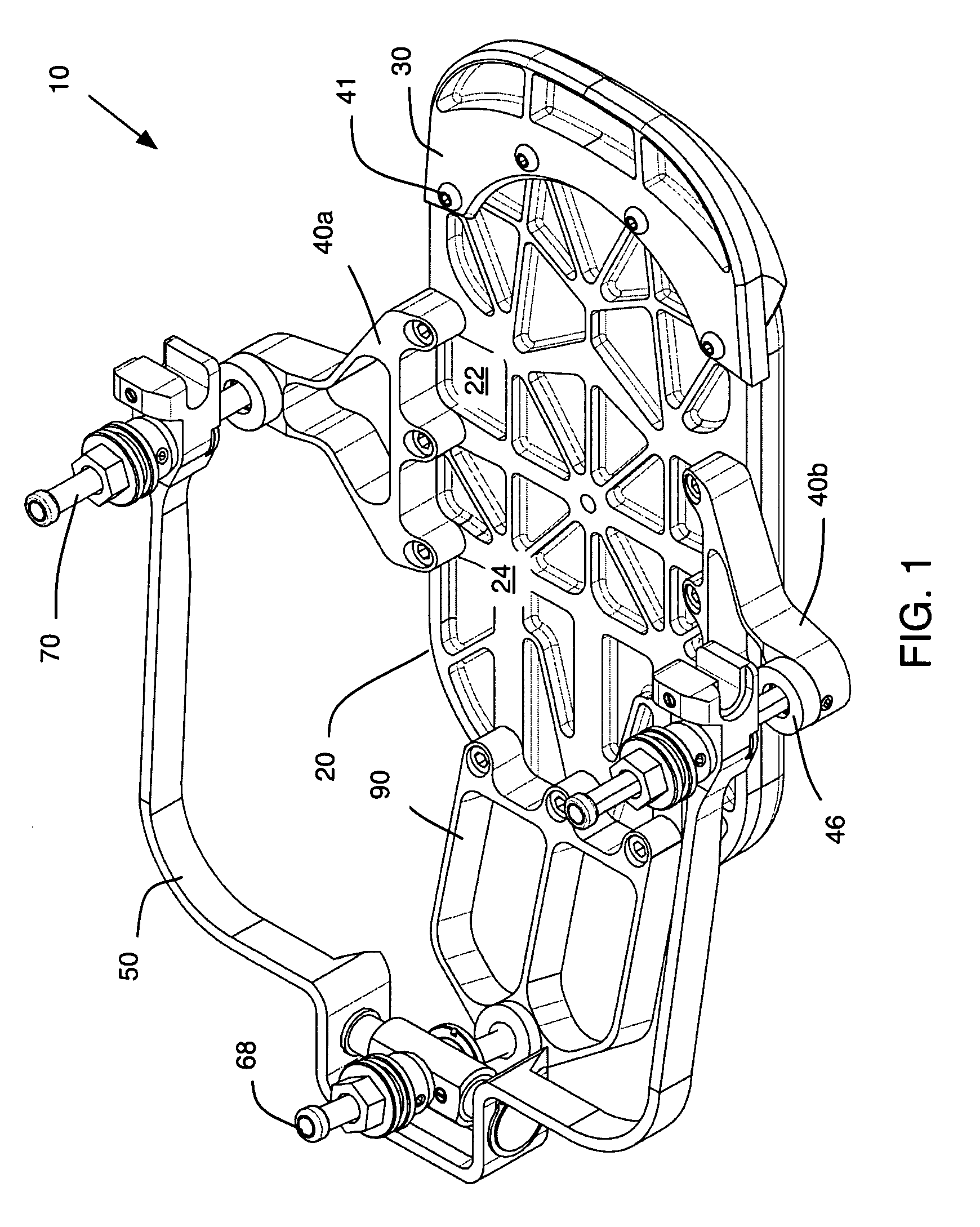 External fixation and foot-supporting device