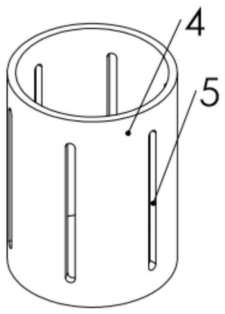 Anode device for preparing ni-sic composite coating on the inner wall of hollow parts