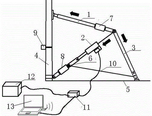 Concrete pole wind resistance detection mechanism and system thereof