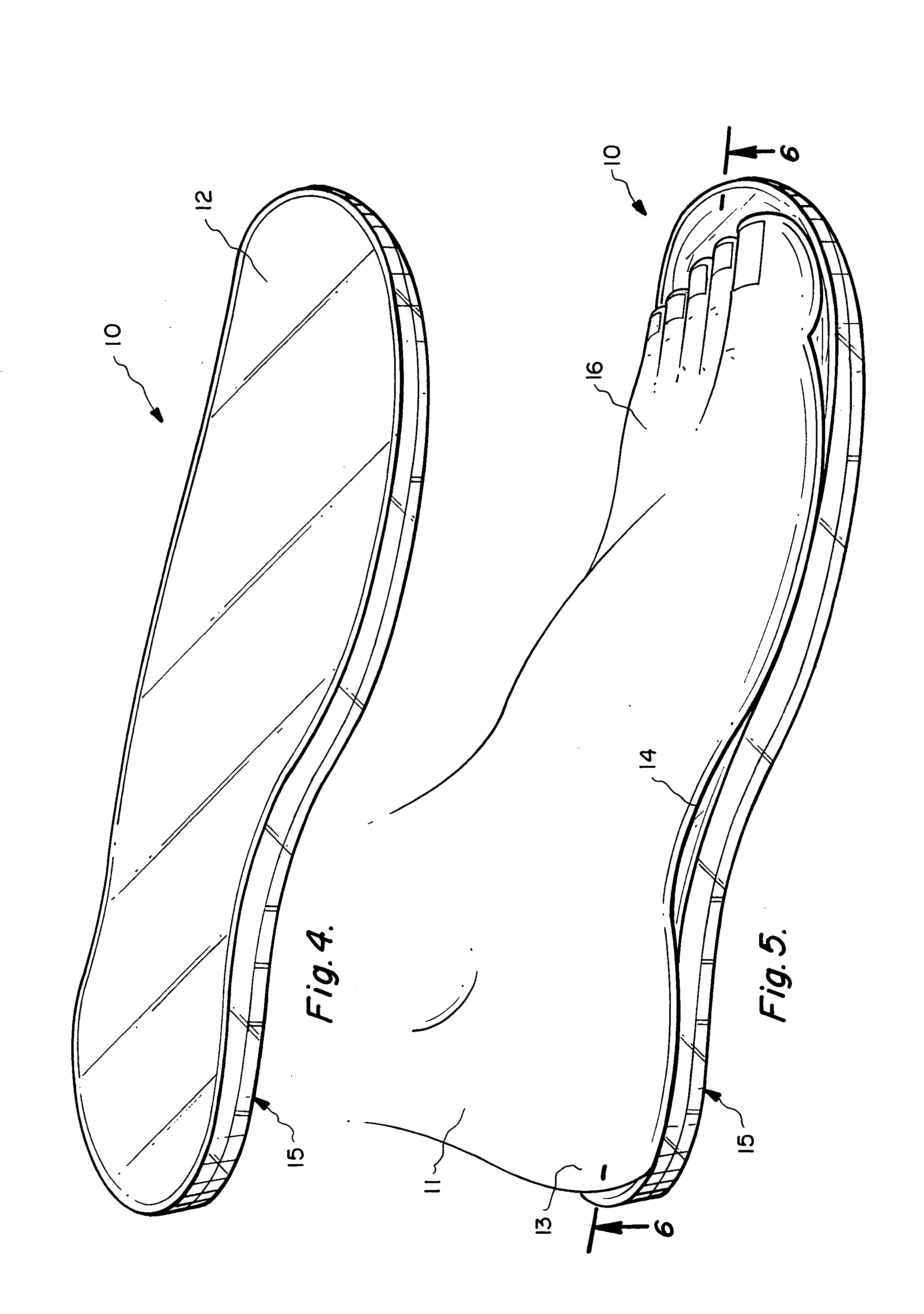 Footwear inserts, including midsoles, sockliners, footbeds and/or upper components using granular ethyl vinyl acetate (EVA) and method of manufacture