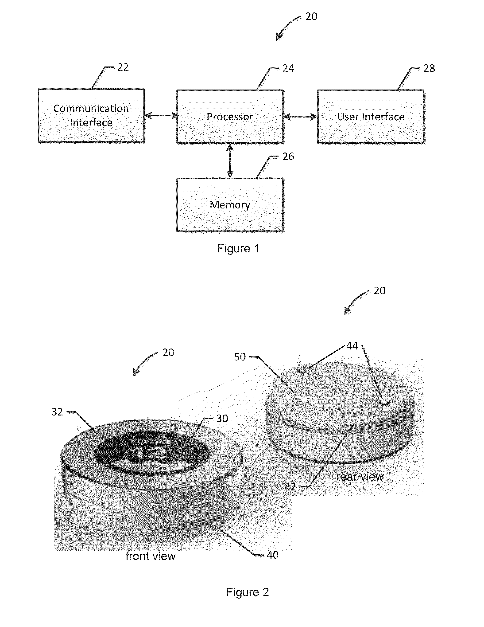 Method, apparatus and computer program product for collecting activity data via a removable apparatus