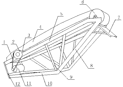 Magnetic separator capable of separating garbage