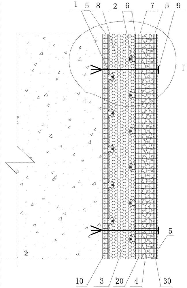 Lightweight rapid-hardening structural fireproofing thermal-insulation prefabricated slab free of formwork removing and manufacturing method thereof