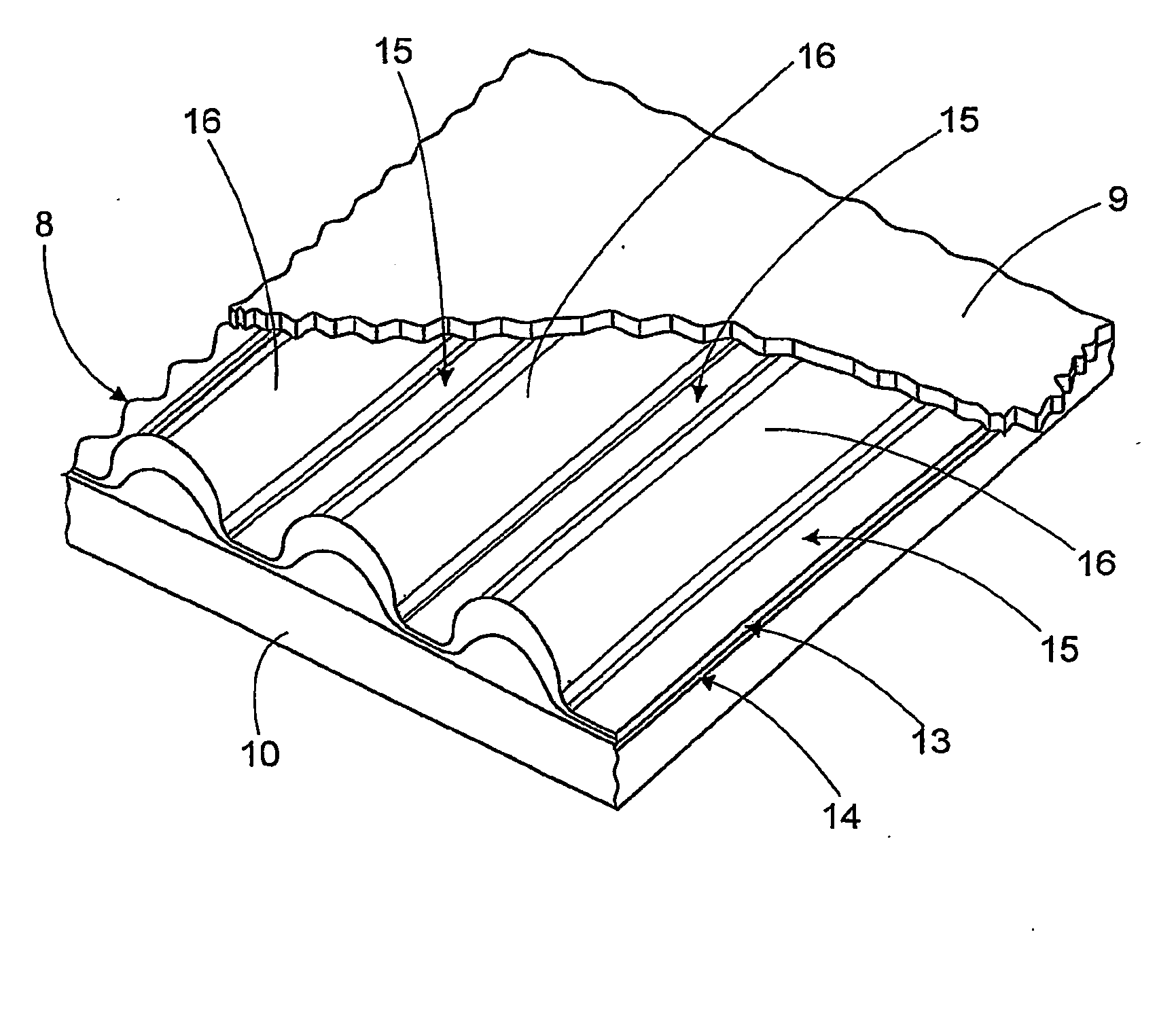 Transfer layer of liquid fluids and an absorbent article incorporating the same