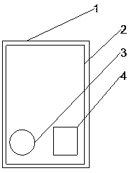 Control box capable of automatically opening and closing