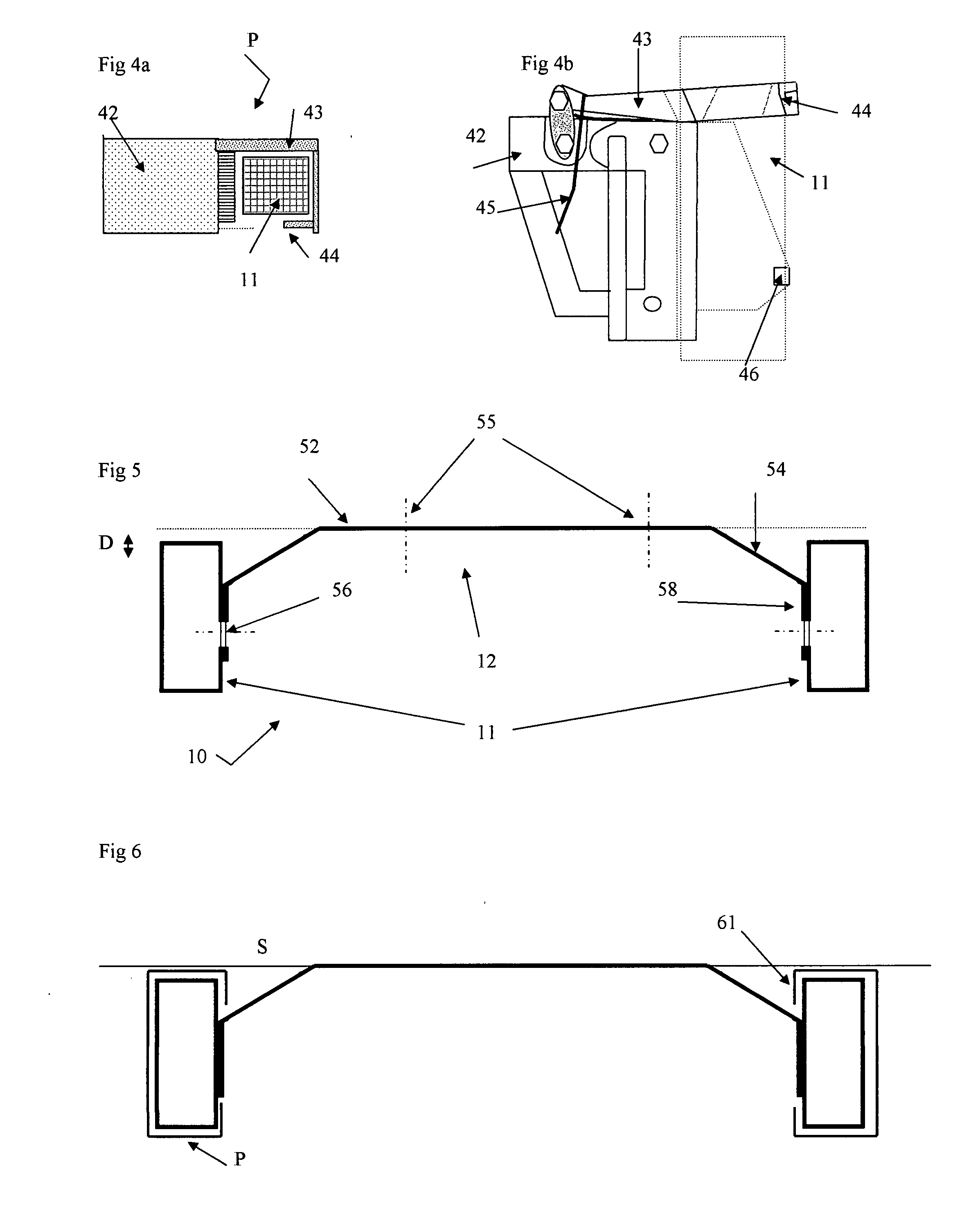 Device of protected work in height