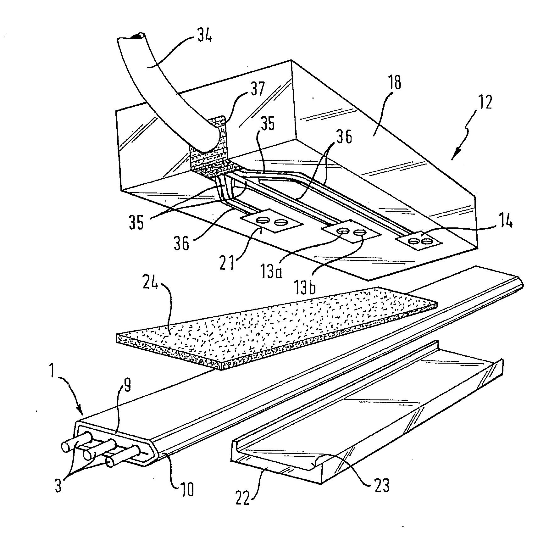 Connection Device and Installation Kit for Electrical Installation with Circuit Integrity in Case of Fire