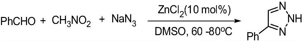 Synthesis method of NH-1,2,3-triazole compound