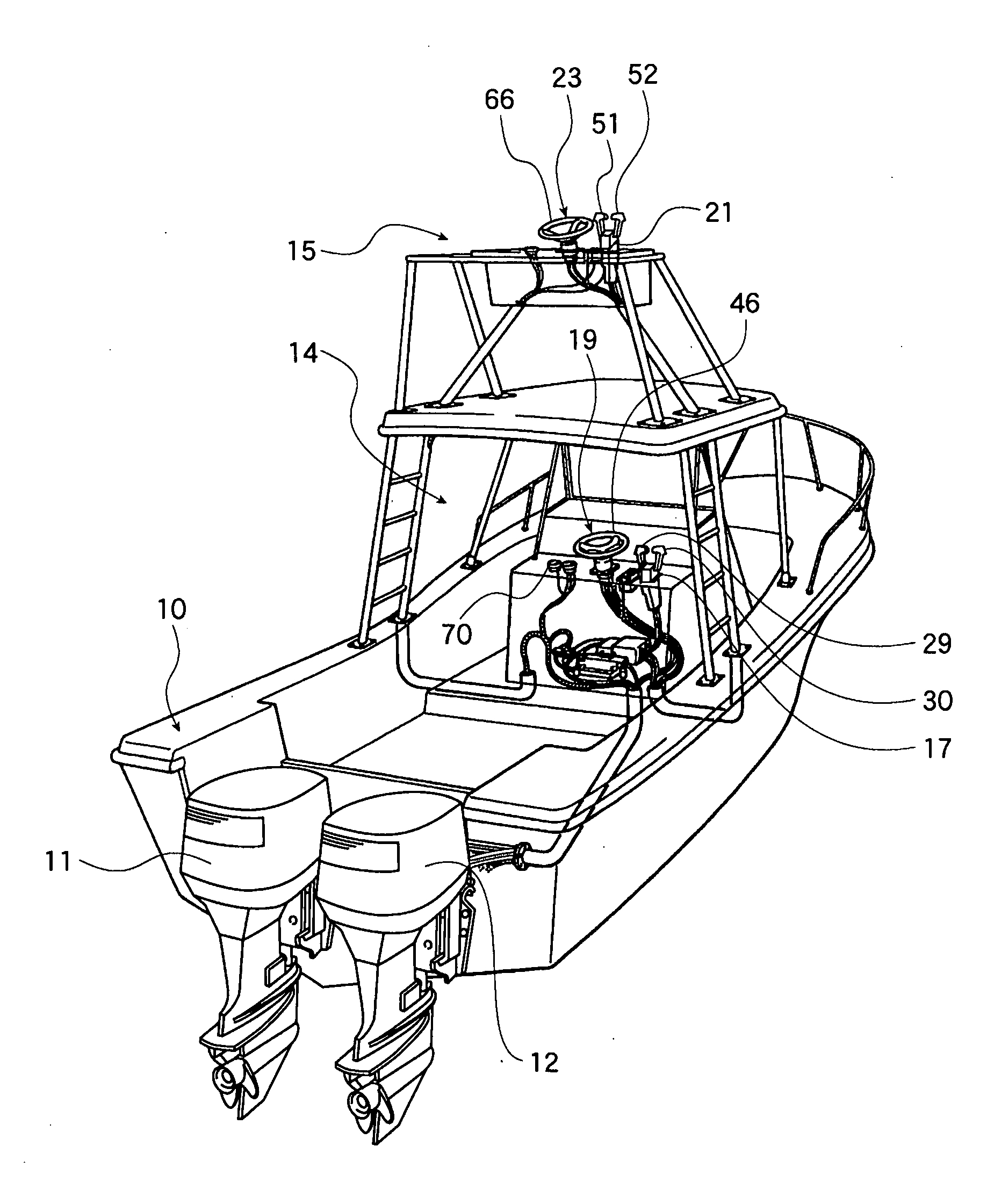 Remote control system for a watercraft