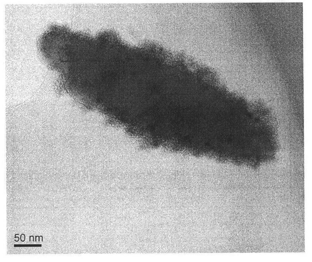 Preparation method of ferric oxide and zinc oxide nanometer composite material