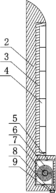 Solar panel assembly for car hood