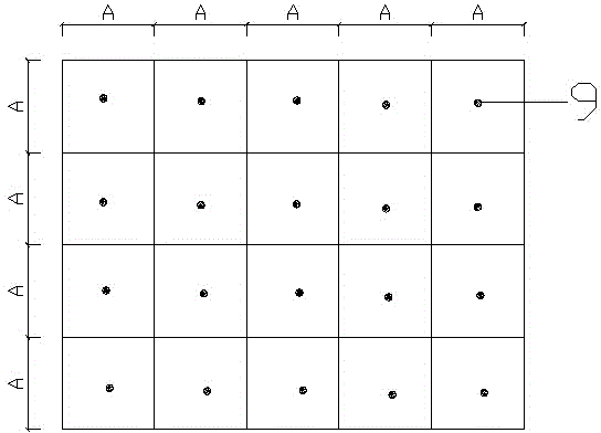 Small-resistance-value grounding grid of large device and design construction method