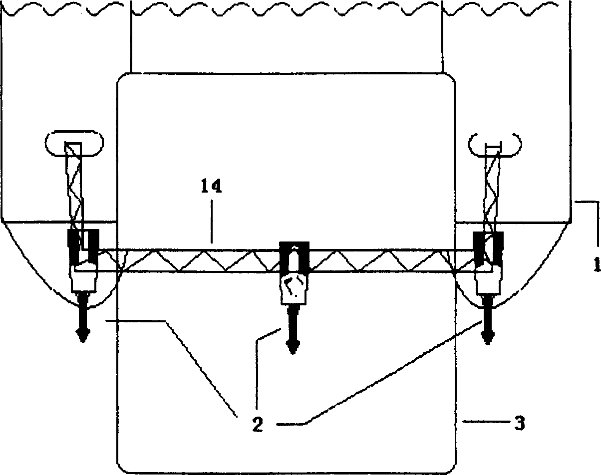 Pipeline apparatus for hyacinth salvage boat