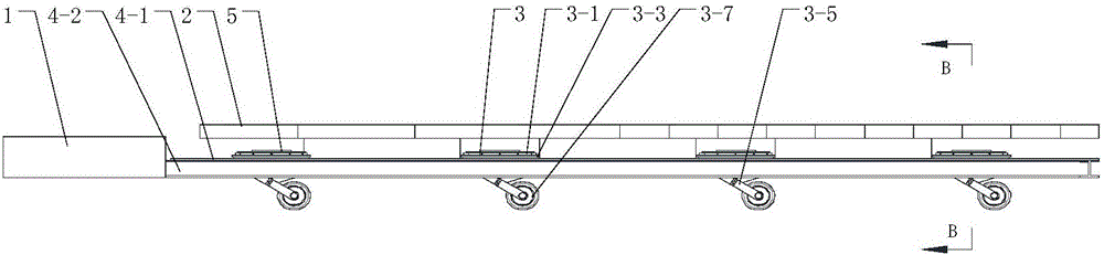 All-directional moving and high-low lifting carrying AGV car with comb teeth