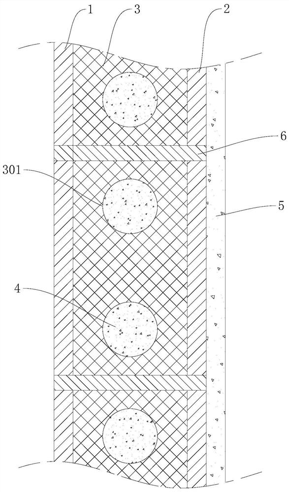 Demolition-free formwork for construction and manufacturing method thereof