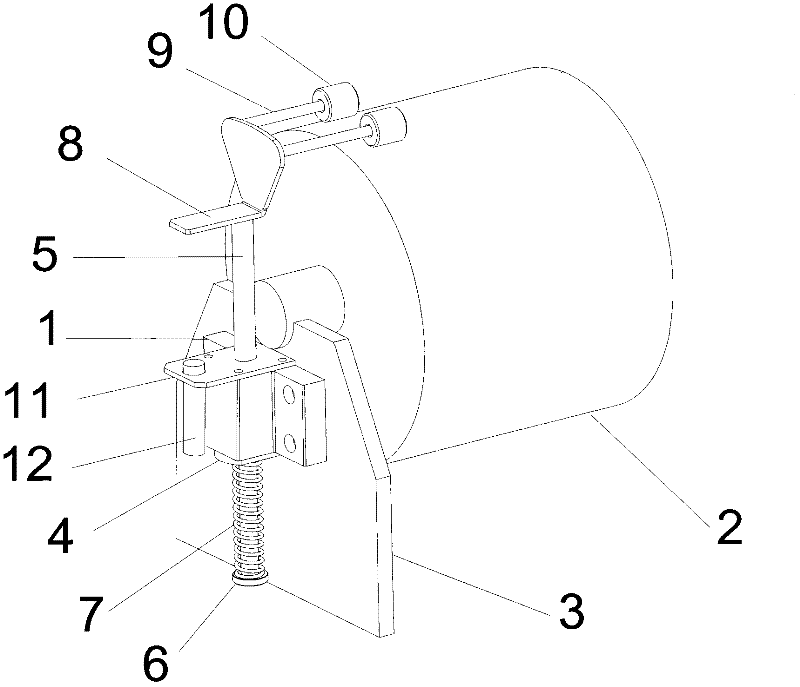 Out-of-paper detection device of paper filter cylinder