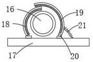 Environment-friendly administration nursing device for internal medicine patients