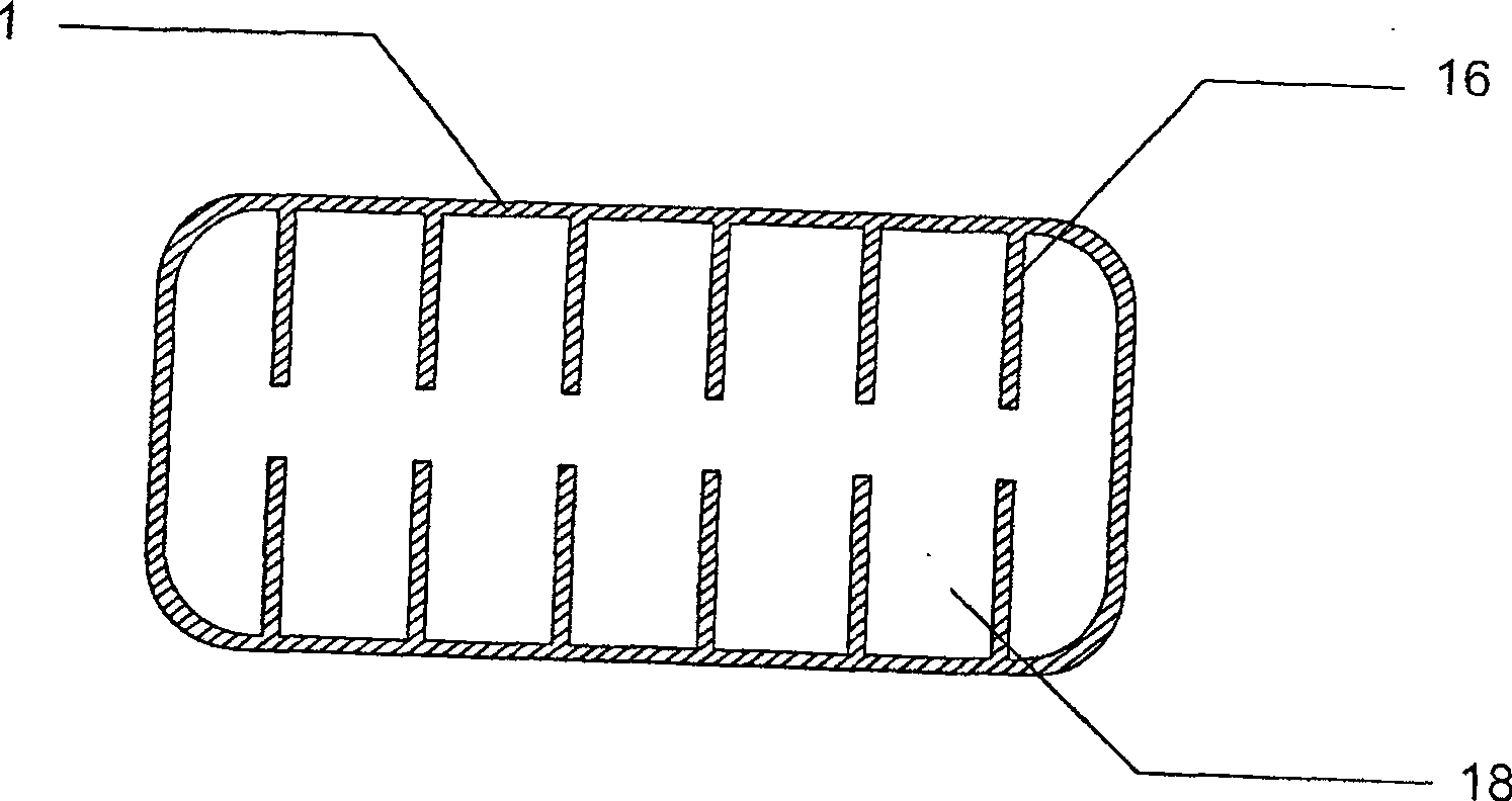 Vapor double-heating pressure vapor iron