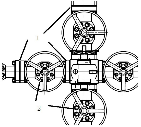 Automatic inspection and intelligent remote control petroleum and natural gas wellhead valve and method