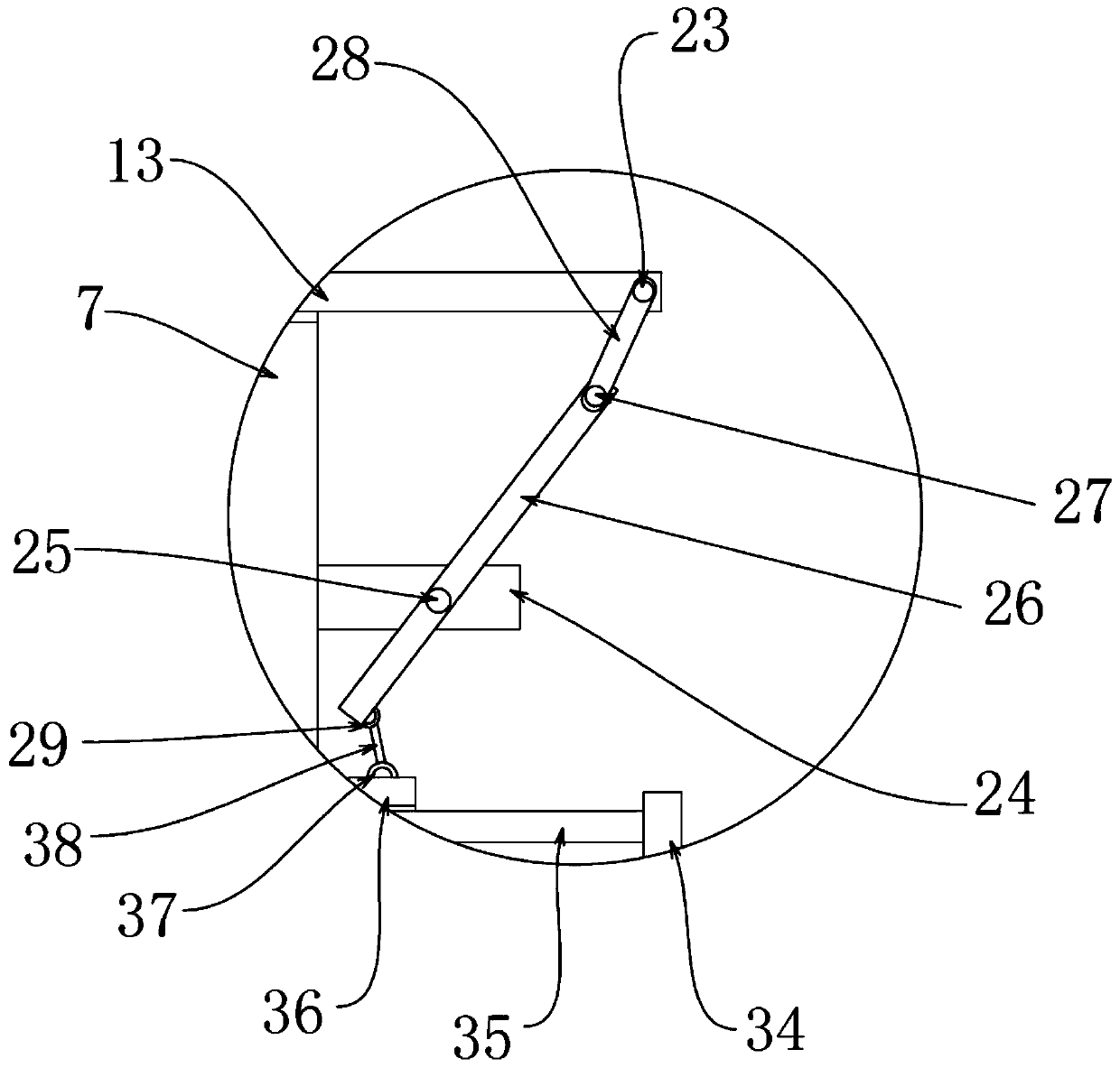 Workpiece washing device for machining