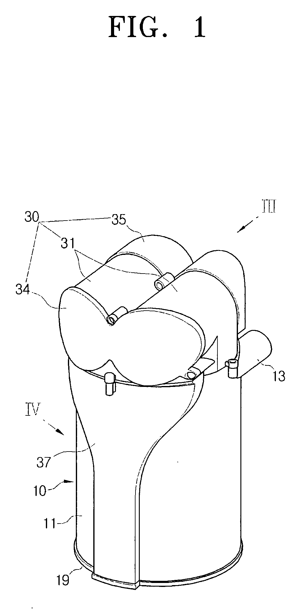 Cyclone dust-collecting apparatus