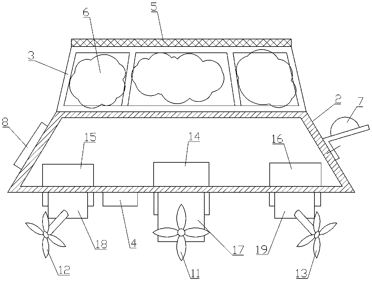 Aerial photography unmanned aerial vehicle overwater landing platform and method