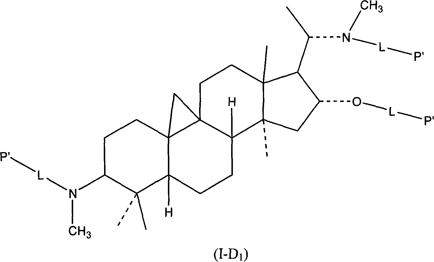 Hydrophilic polymer-boxwood extract conjugate and its medicine composition