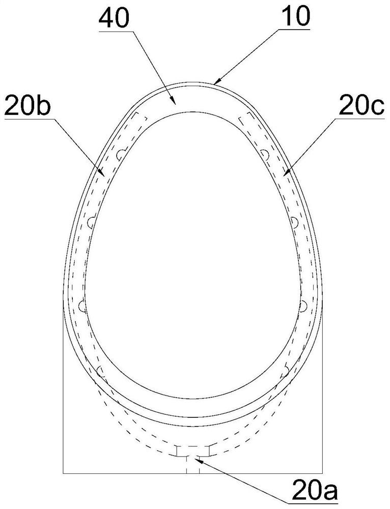 Microbial degradation closestool