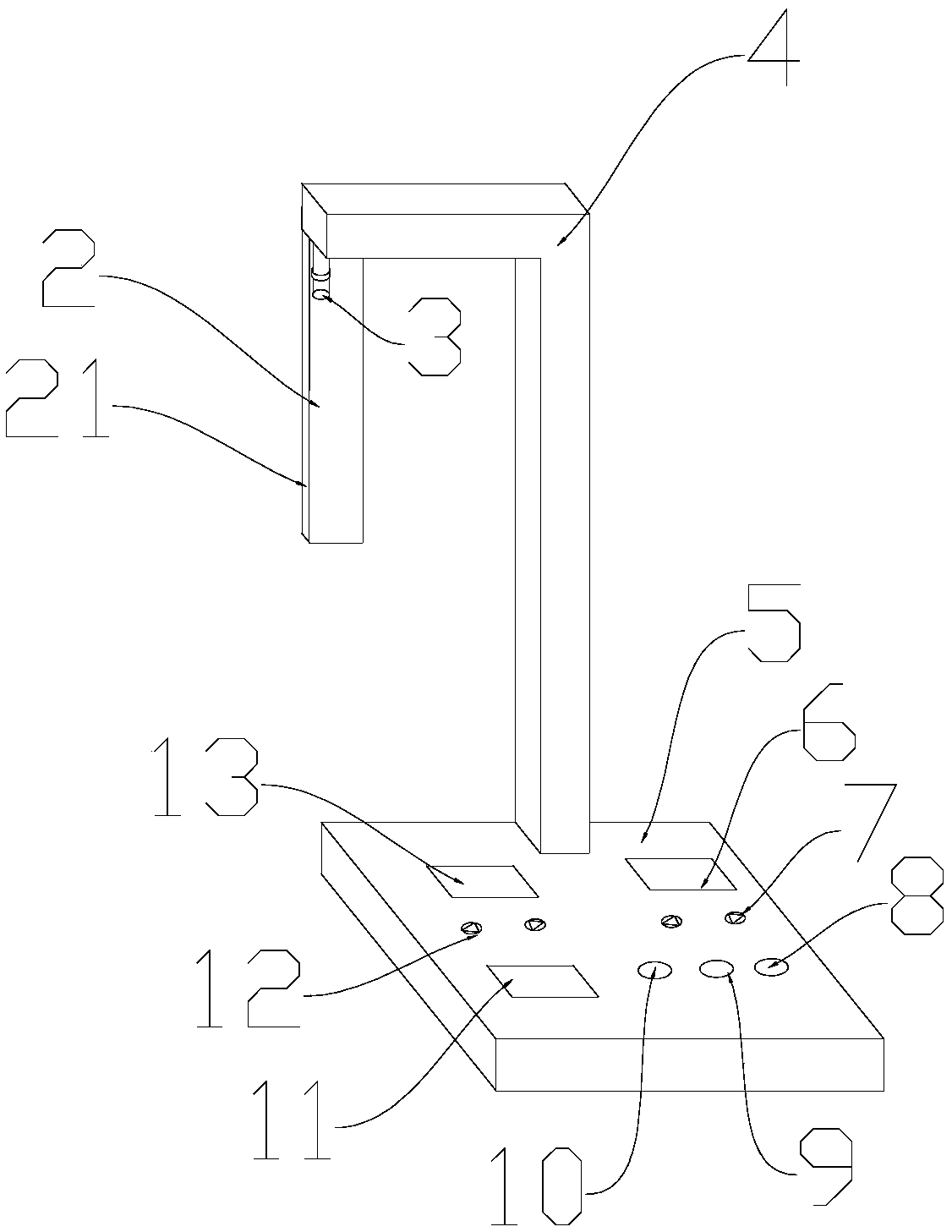 Deviation correcting device and deviation correcting method of digital display syphilis gyroscope