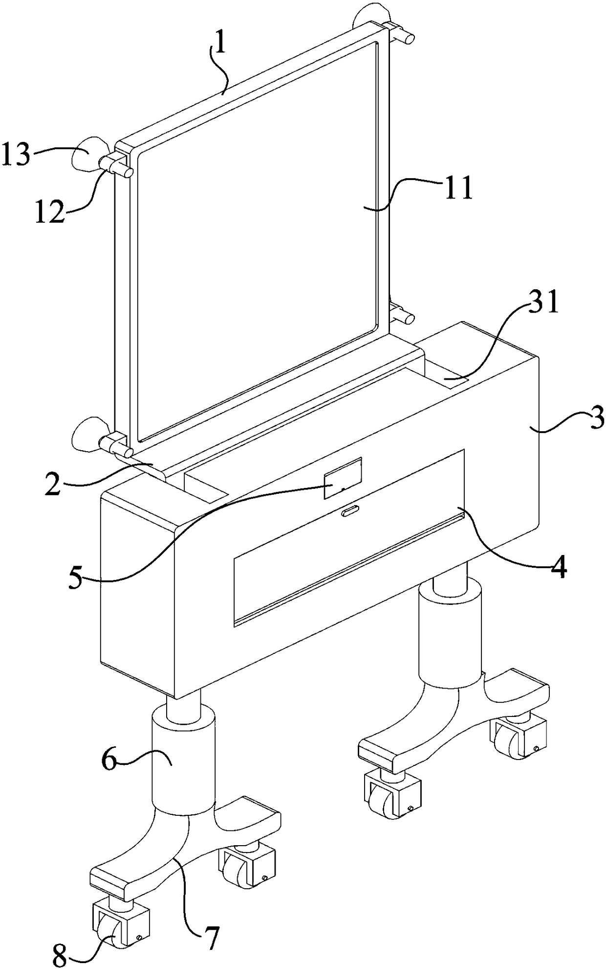 Demonstration rack for difficult problem analysis in applied mathematics