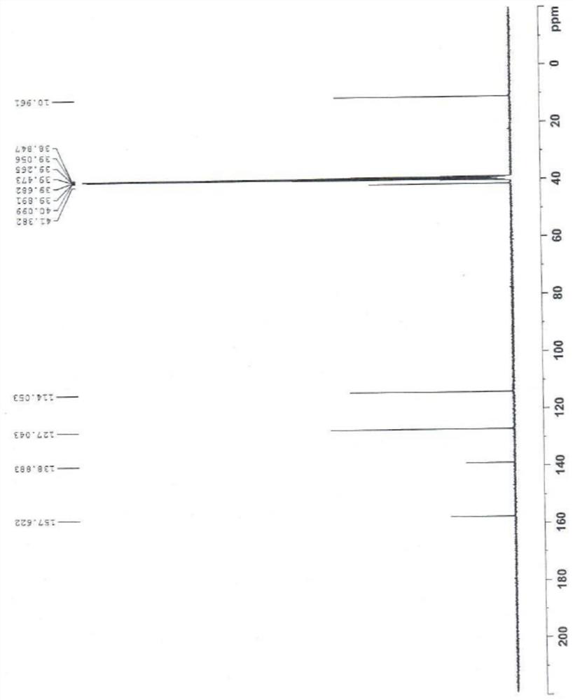 P-hydroxybenzene sulfonate compound as well as preparation method and application thereof