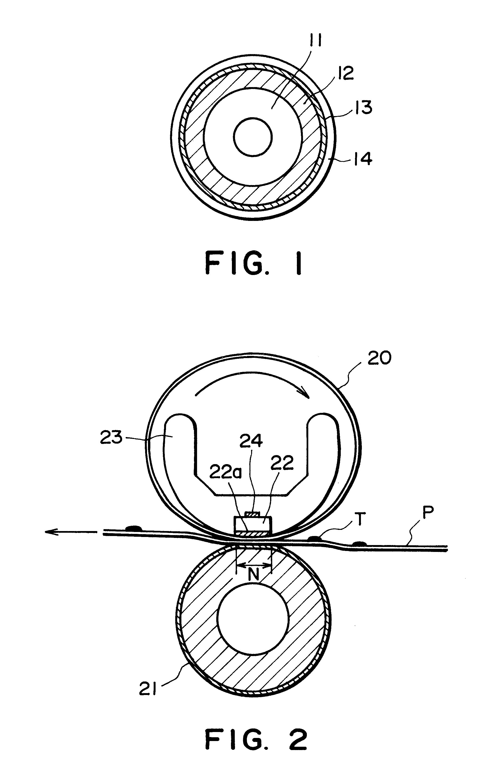 Fluorine-containing resin-coated pressure roller and heat-fixing device
