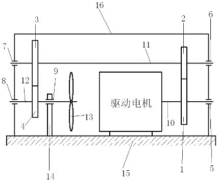 Drive motor heat-dissipation device for mining electric locomotive