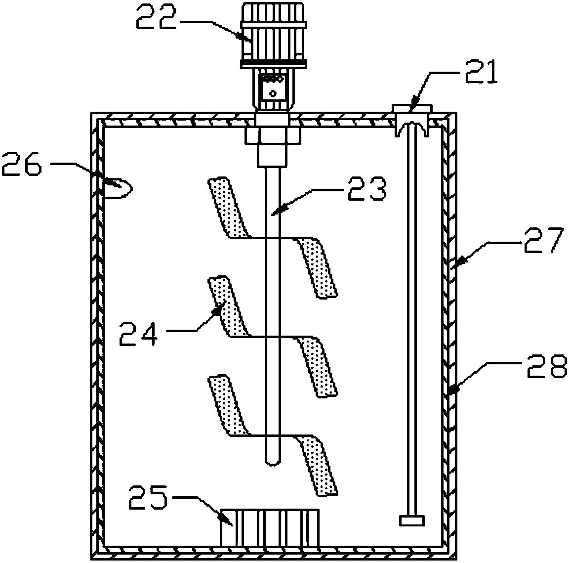 Brown sugar juice filtering device used for brown sugar processing
