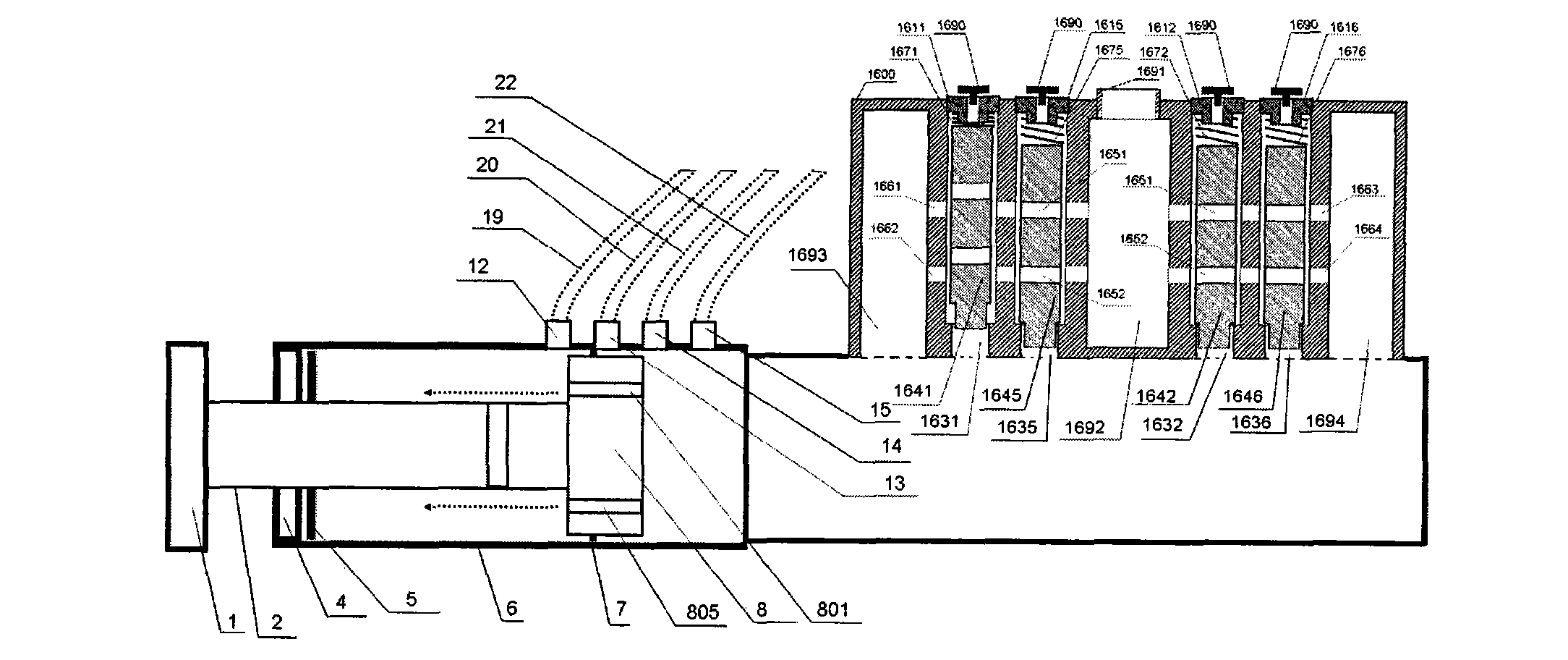 Motor vehicle collision device with jet energy consumer