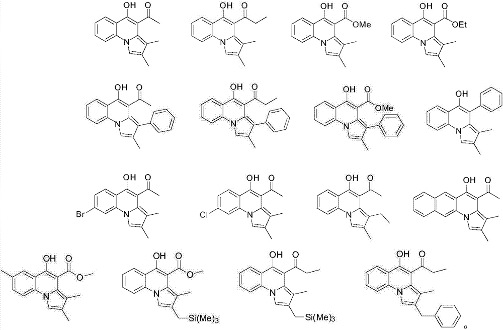 Synthesis method of pyrrole [1, 2-a] quinoline derivative