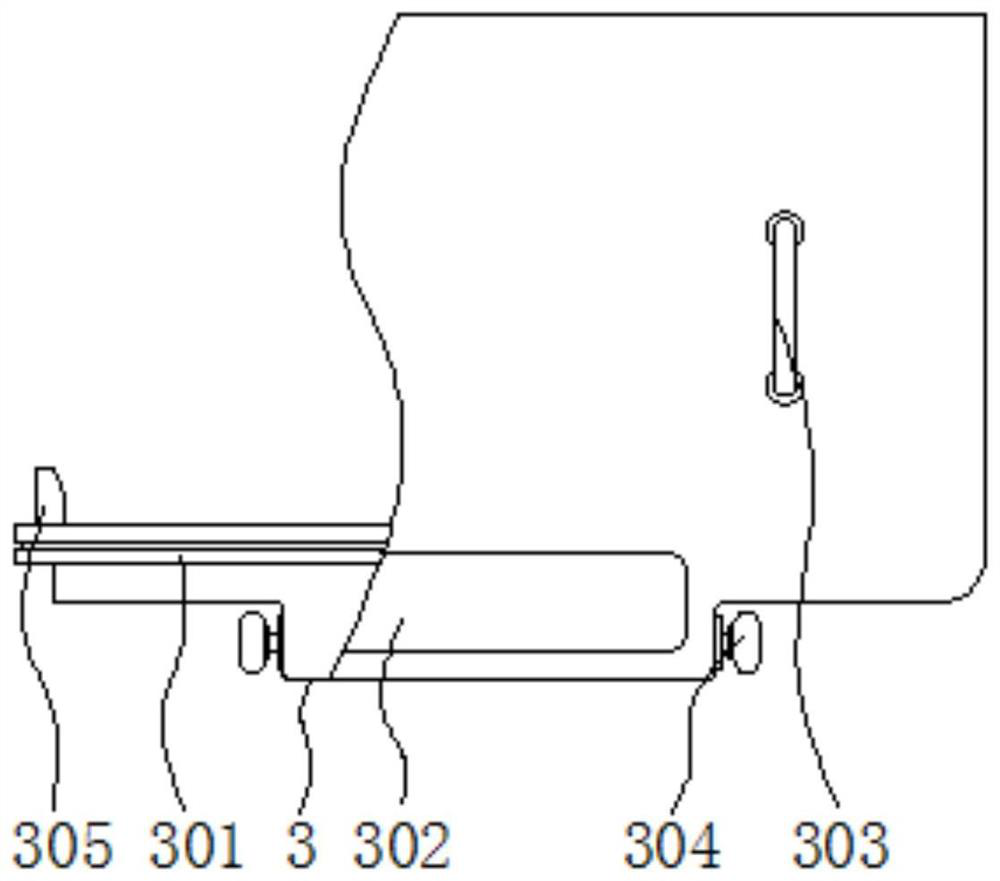 Environmental-friendly garbage incineration treatment device with waste gas treatment function