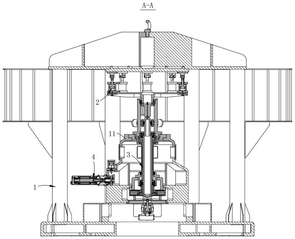 Helicopter rotor system matching bearing testing machine and method