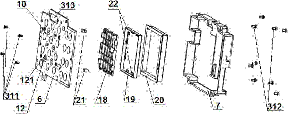 ATM machine keyboard with good safety