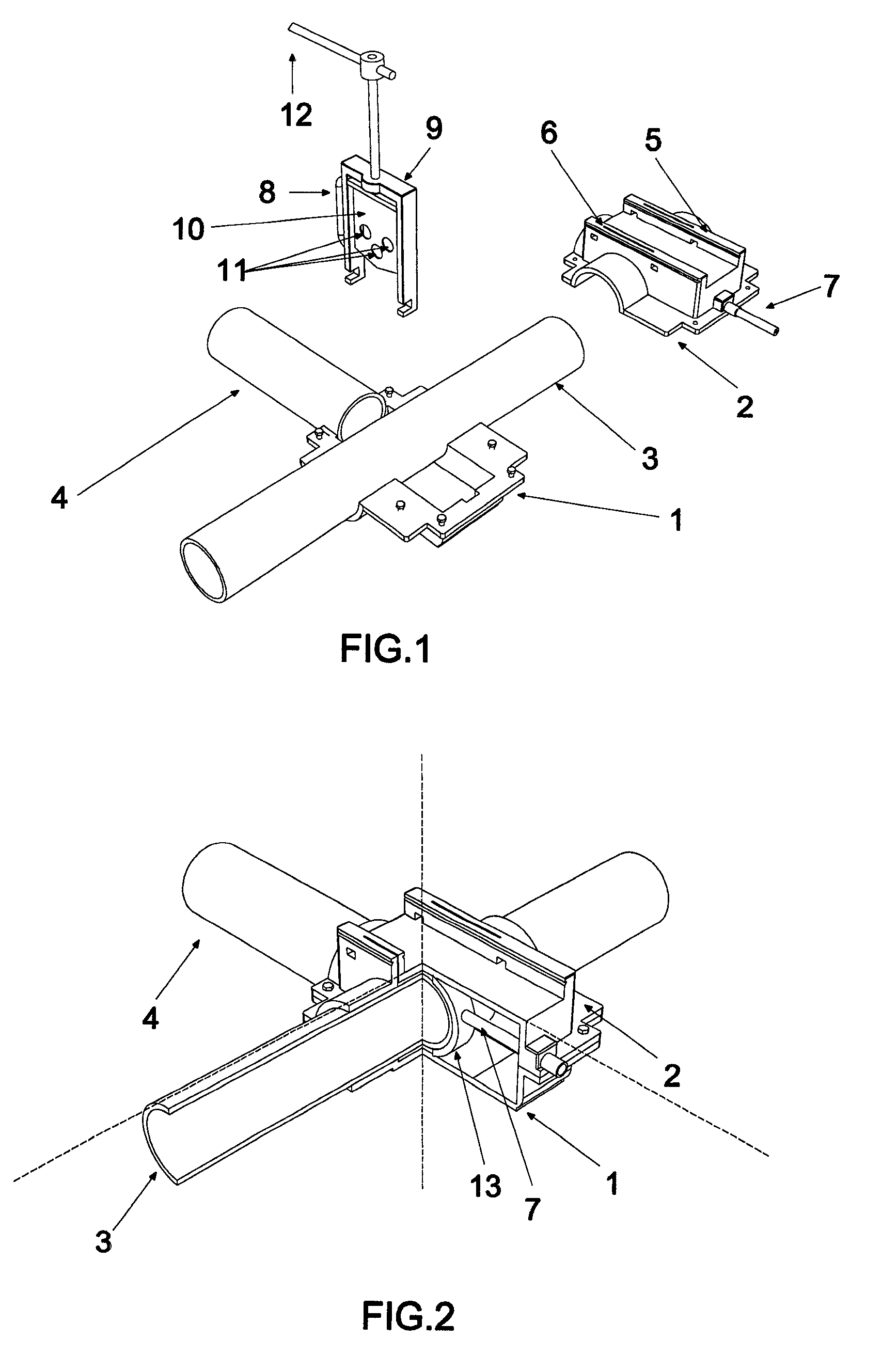 Diversion under load conditions in distribution systems