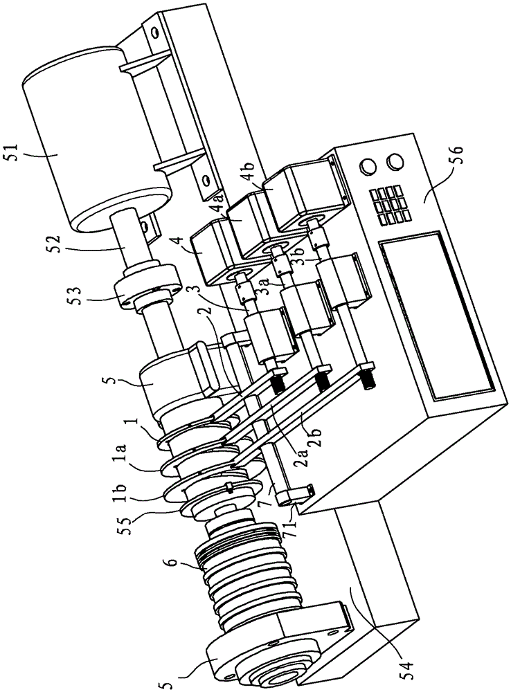 High-speed spindle device provided with automatic balance mechanism