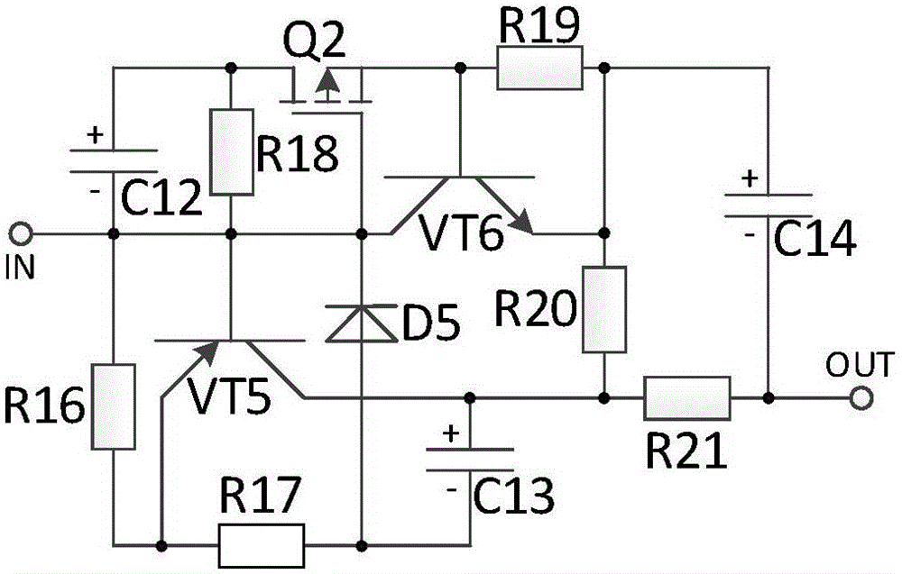 Judgment and protection type constant-current driving system for architectural lighting LED lamp