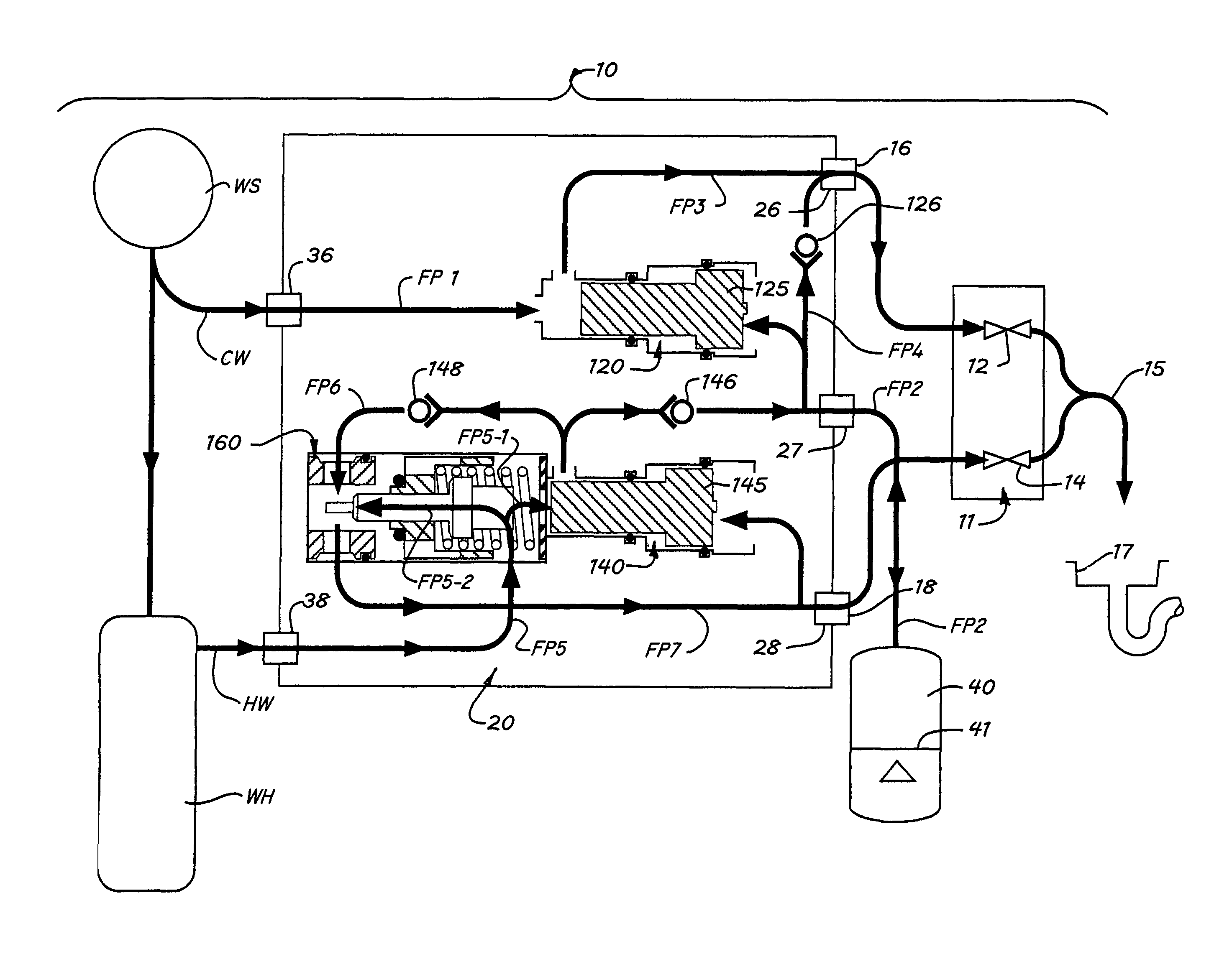 Method and apparatus for conserving water