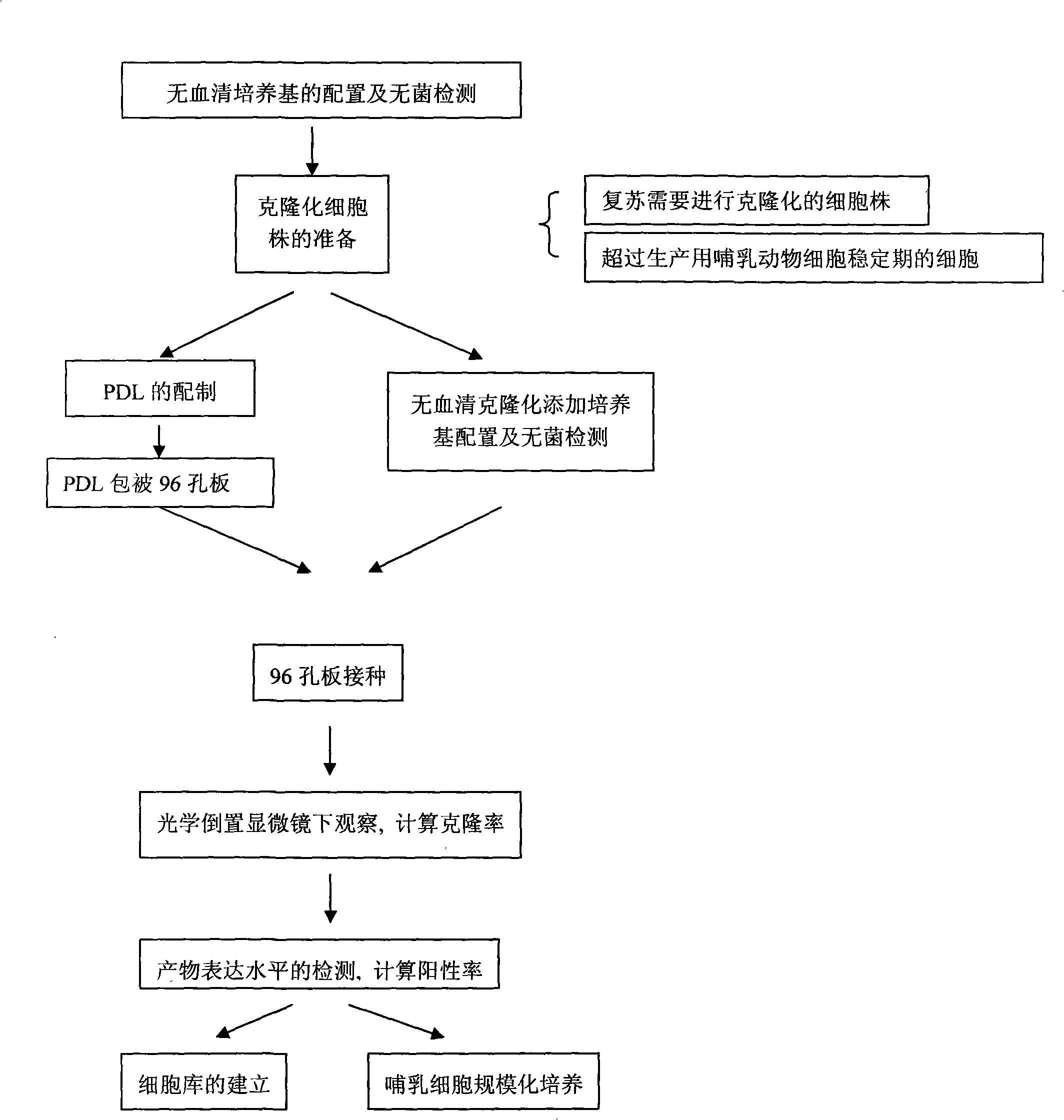 Non-blood serum low density culture medium for animal cell and use thereof