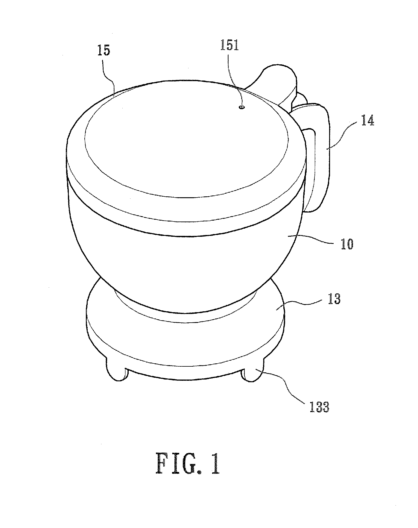 Safety and guide type brewing kettle