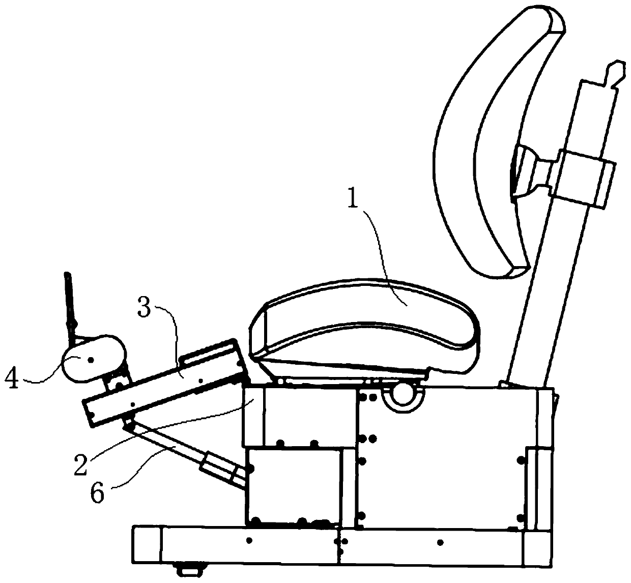 An ankle joint rehabilitation device for children with cerebral palsy that can adjust the posture of the legs